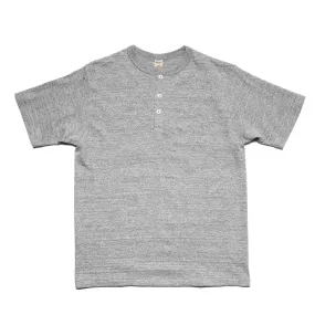 4601 Henley Tee - Heather Grey