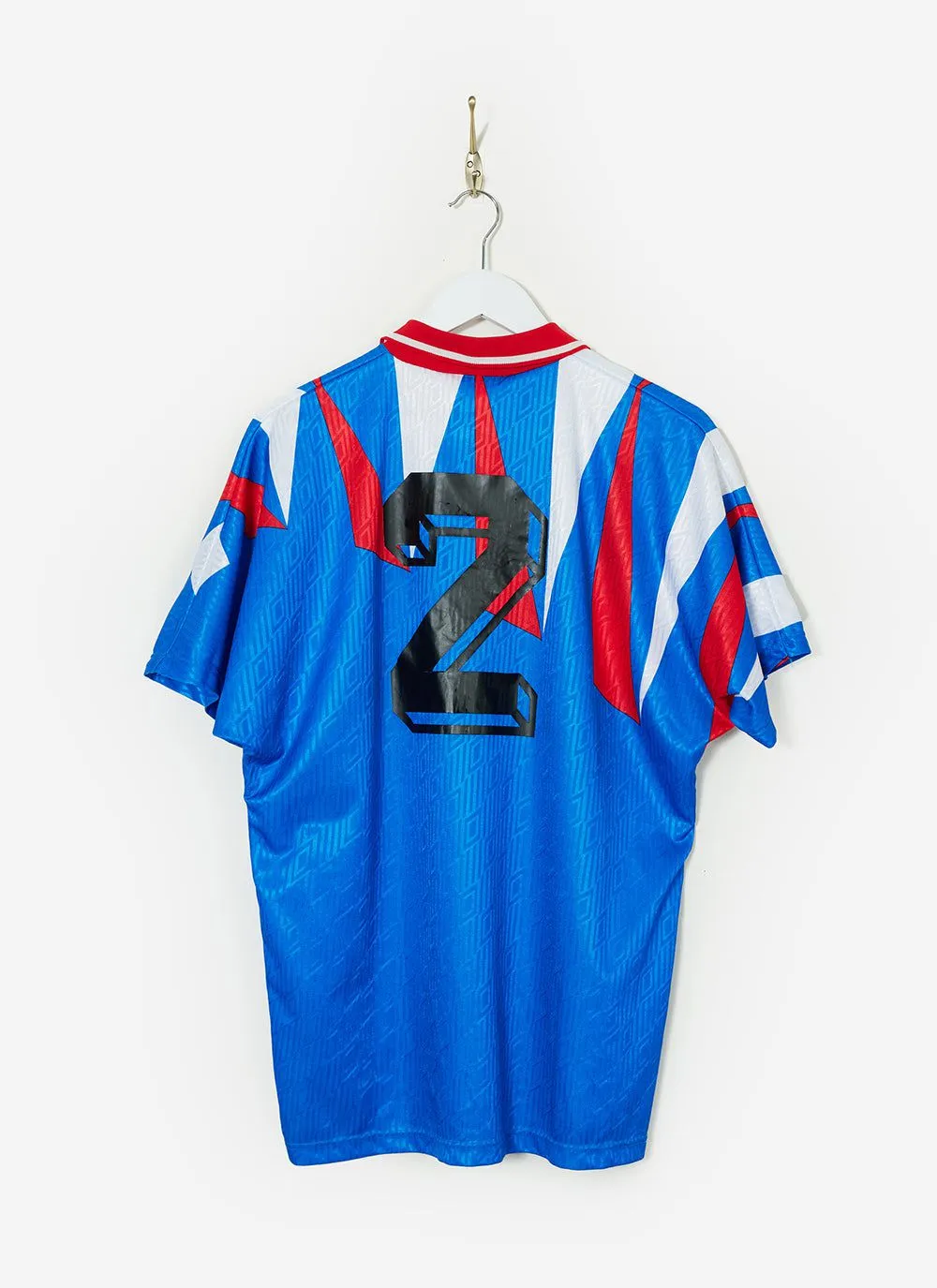 90s Vintage Shirt #7 | Percival x Classic Football Shirts | Blue