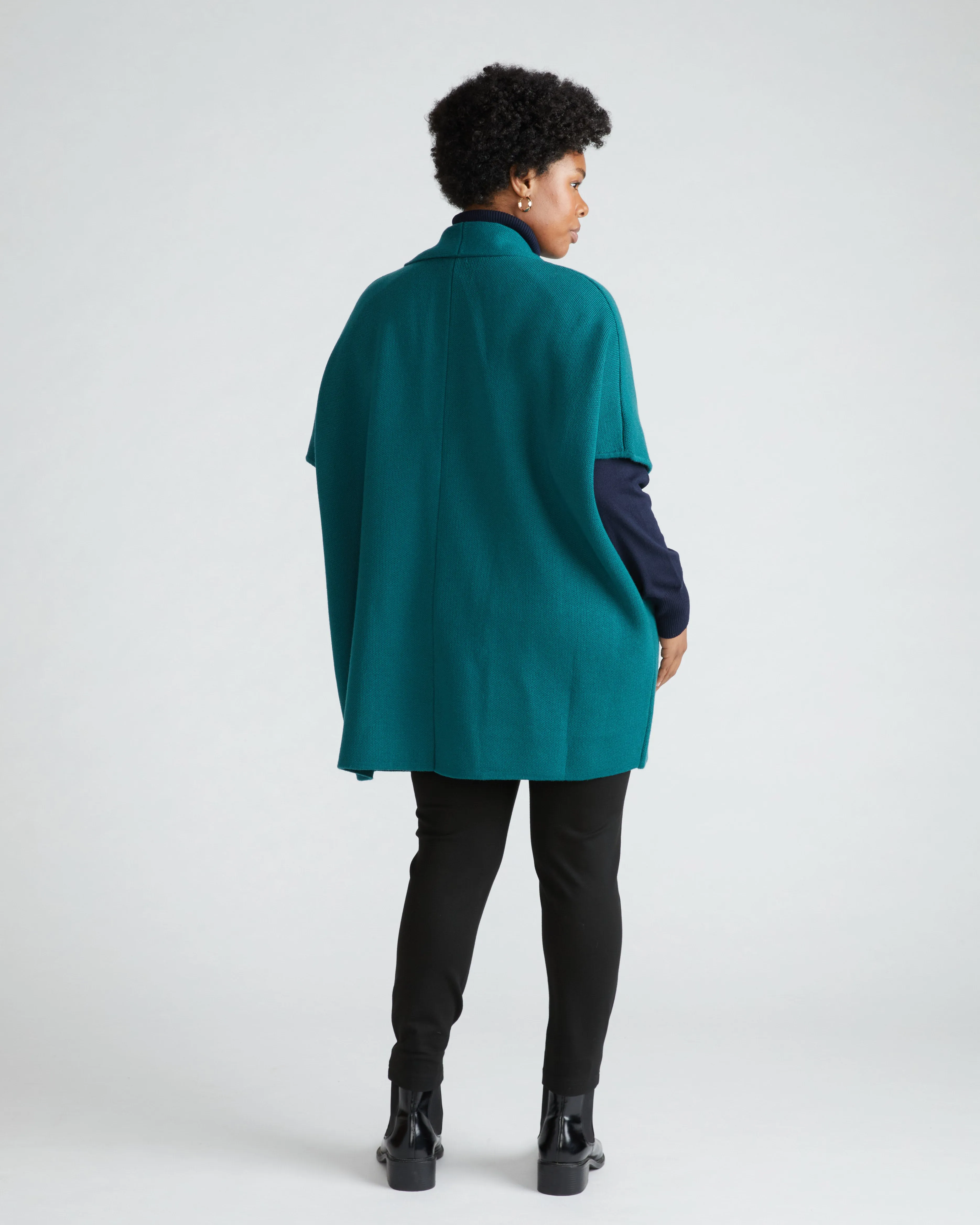 Akira Sweater Coat - Deep Sea