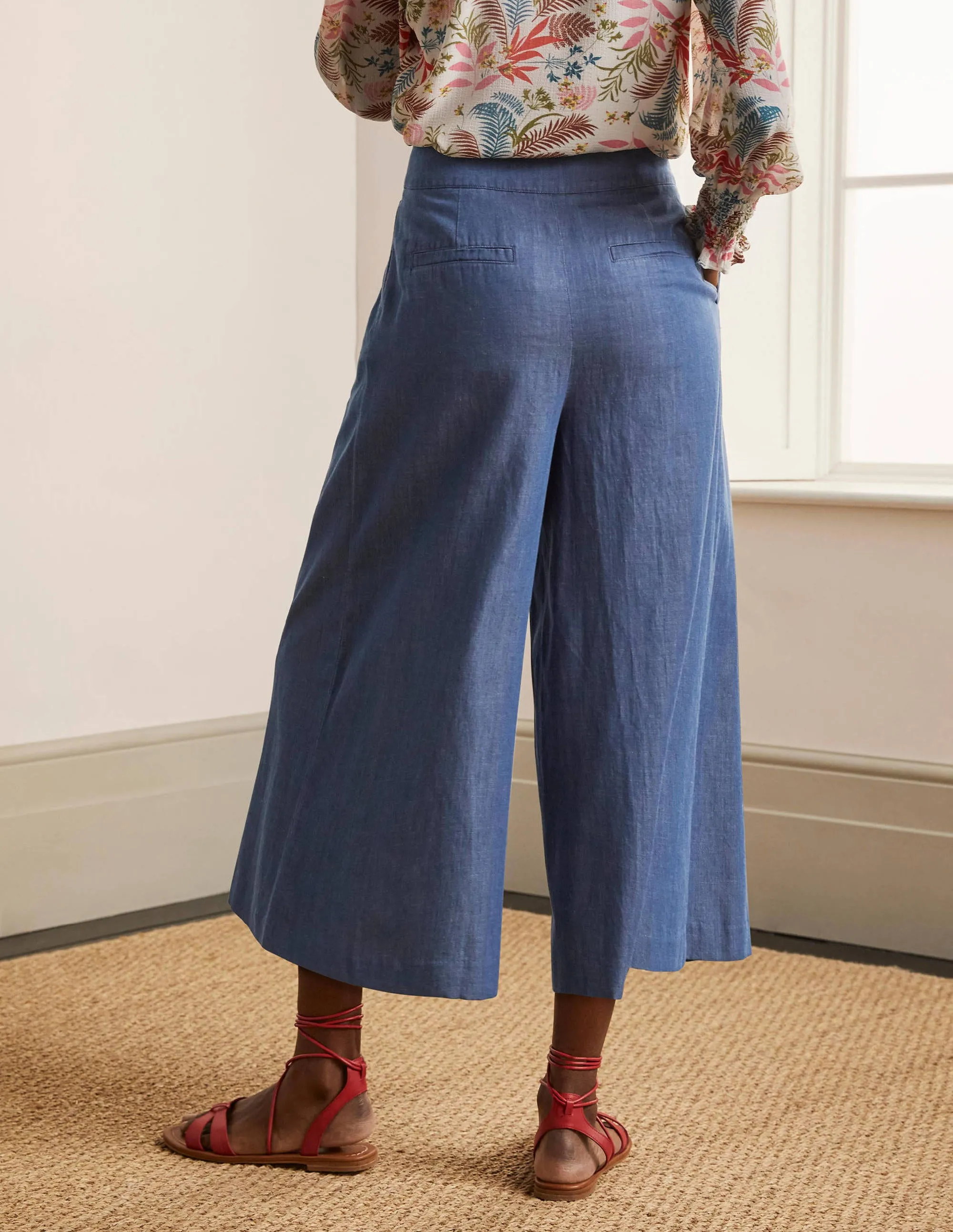 Brompton Culottes-Mid Vintage Denim