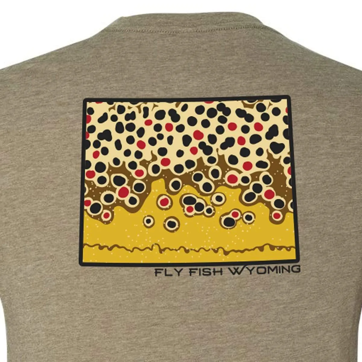 Brown Trout Pattern Tee