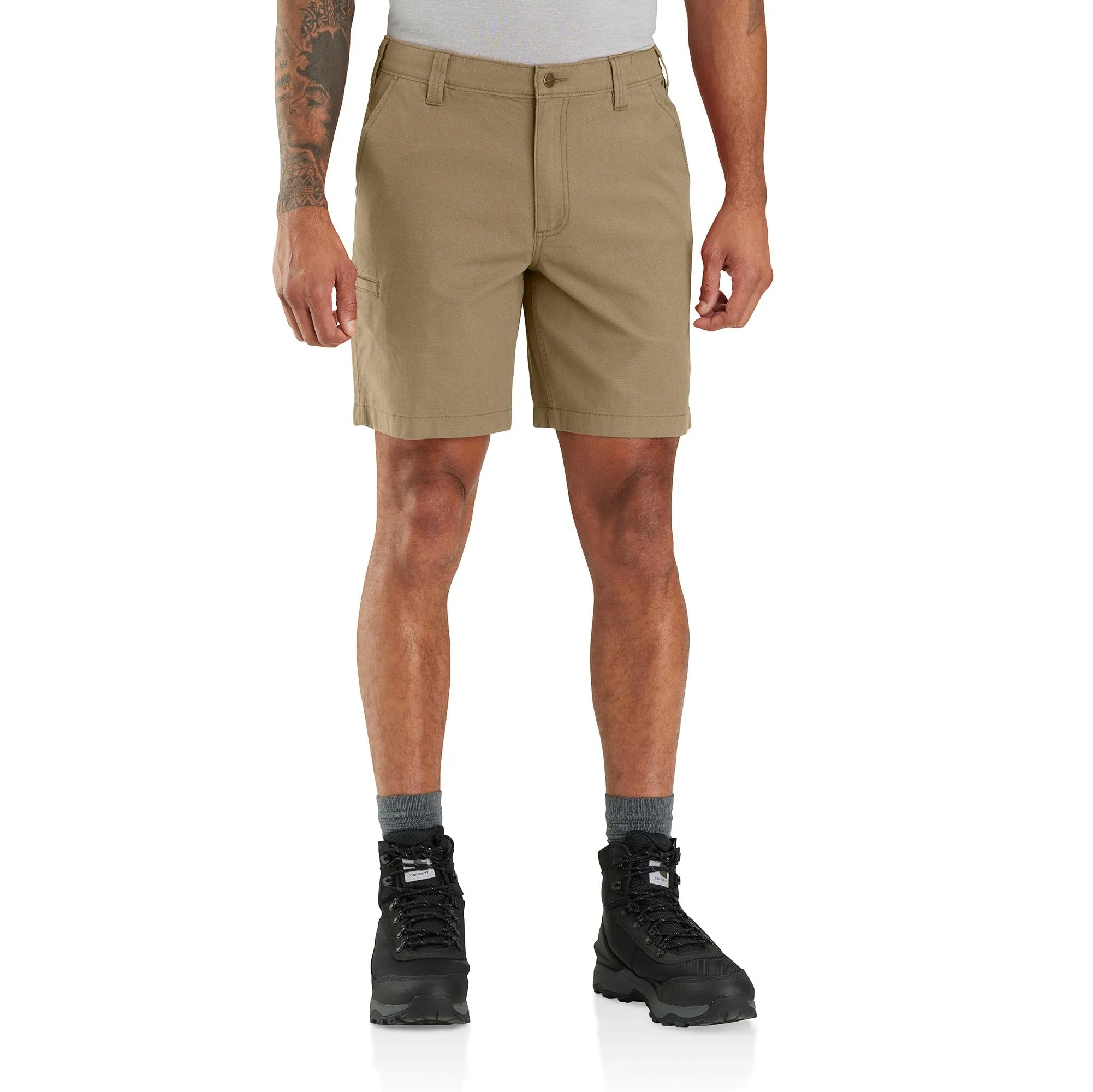 Carhartt 105841 Men's Rugged Flex Relaxed Fit 8In Canvas Work Short