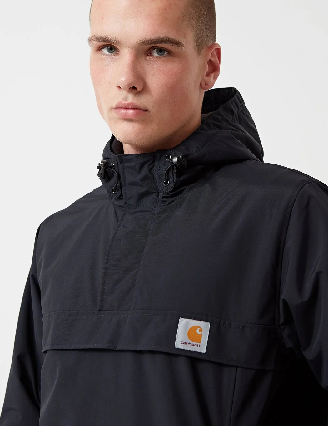 Carhartt-WIP Nimbus Jacket Half-Zip (Fleece Lined) - Black