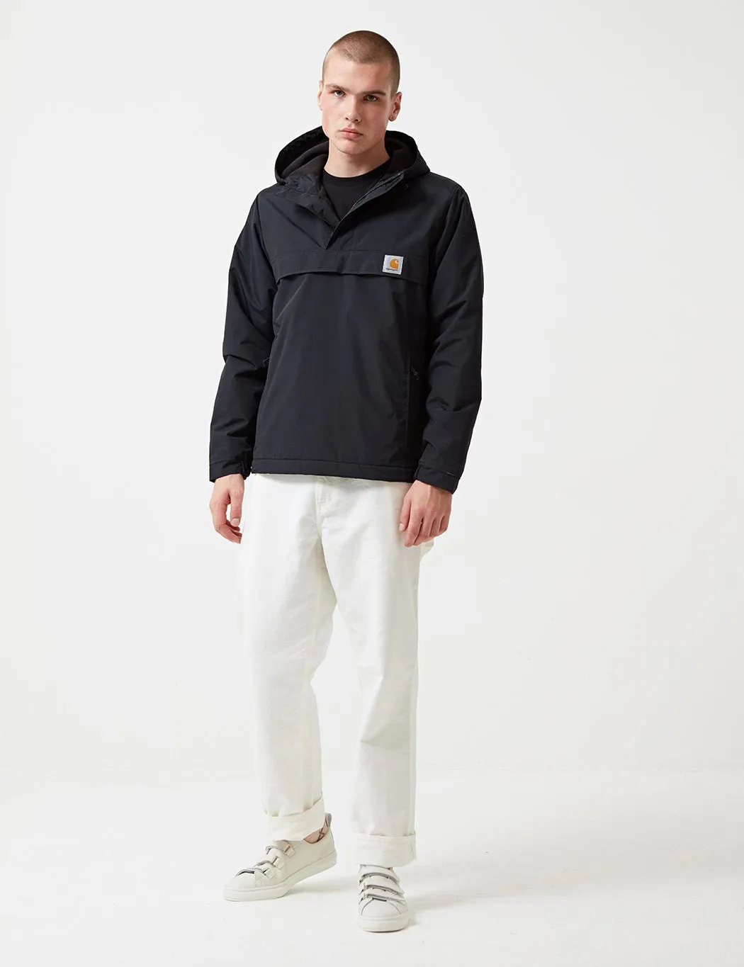 Carhartt-WIP Nimbus Jacket Half-Zip (Fleece Lined) - Black