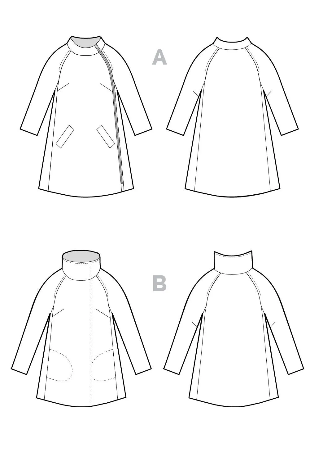 Clare Coat Pattern