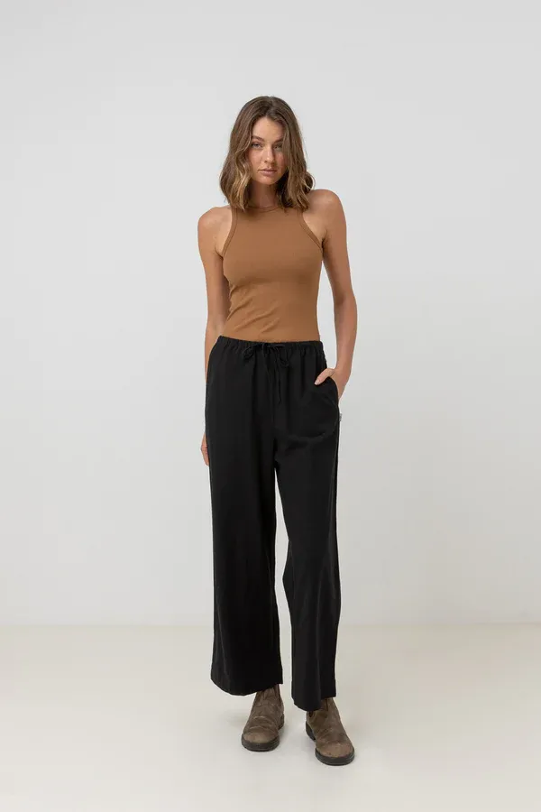 Classics Drawstring Pant | Black