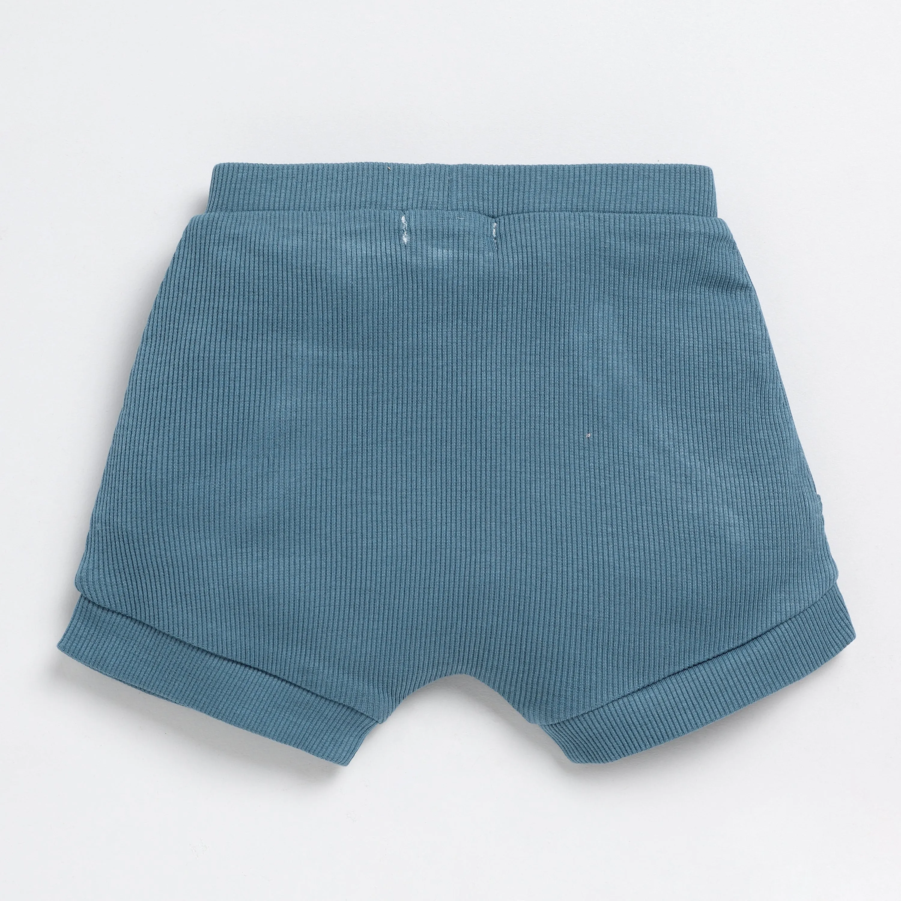 Denim Organic Drawstring Shorts