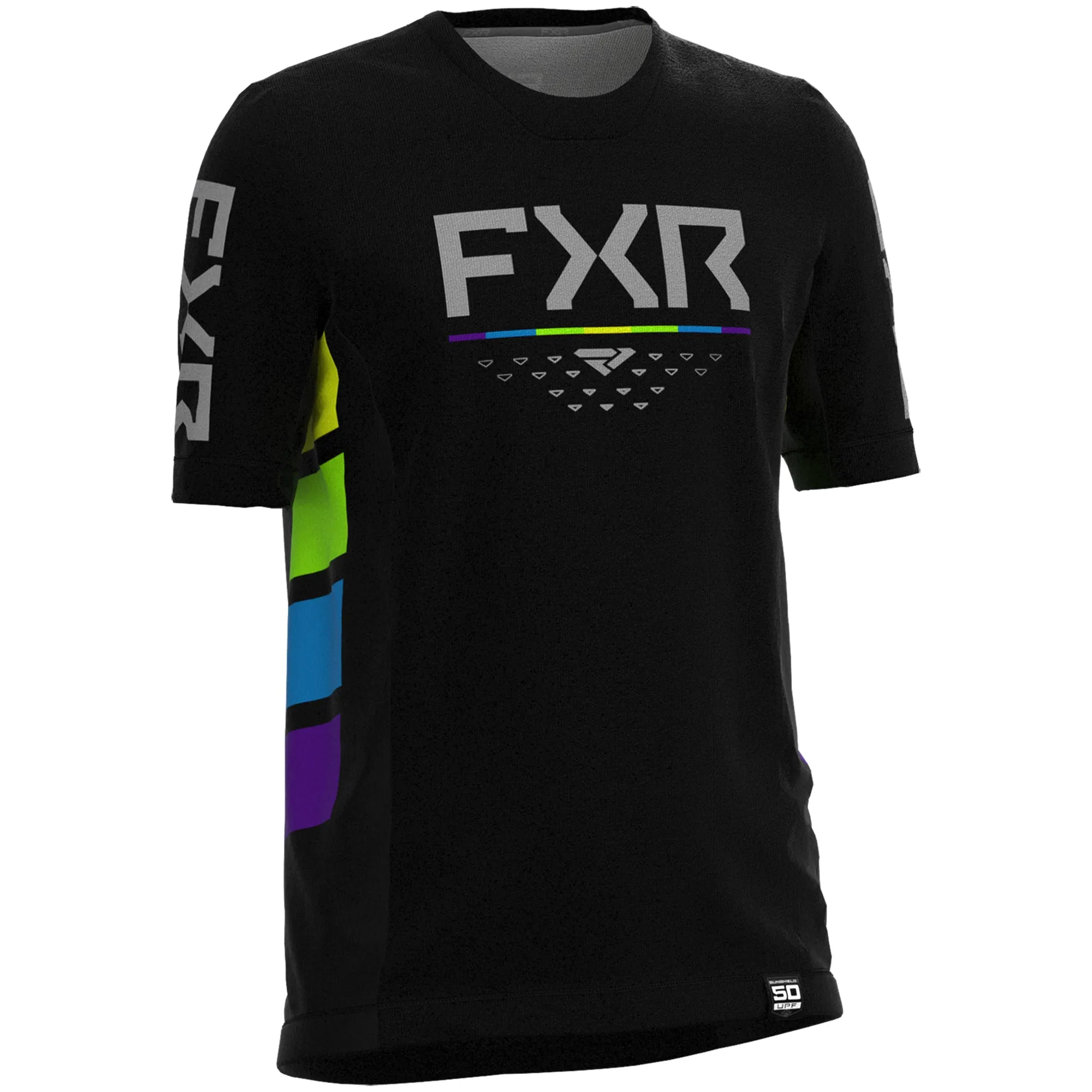 FXR ProFlex UPF Short Sleeve Jersey T-Shirt Black