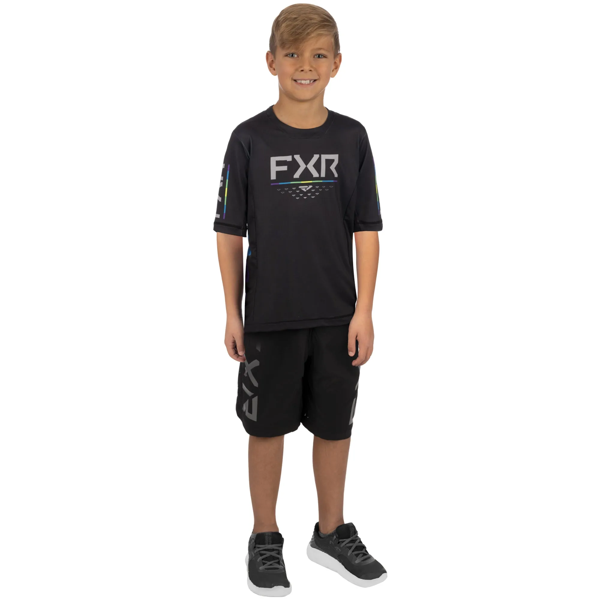 FXR ProFlex UPF Short Sleeve Jersey T-Shirt Black