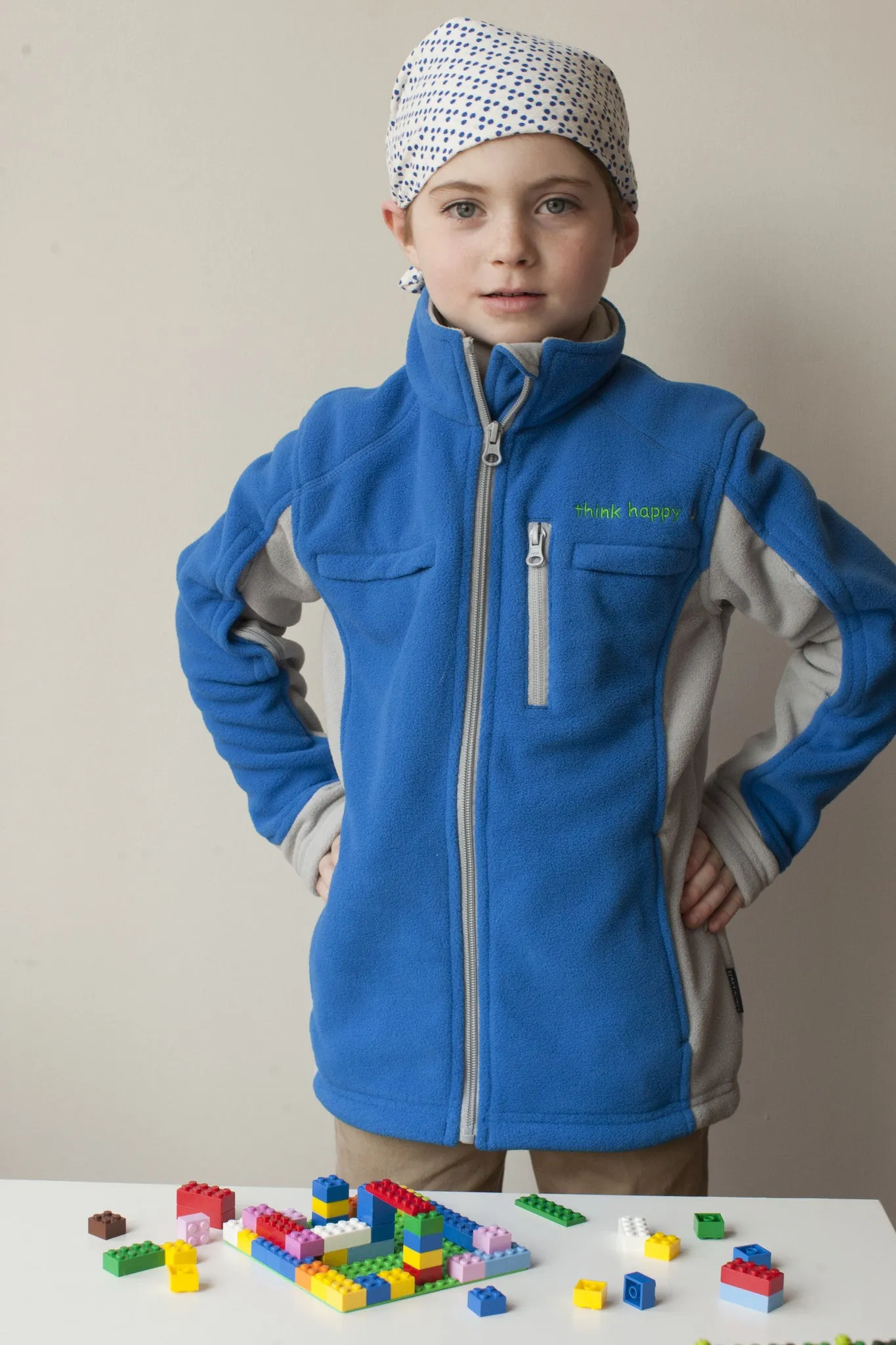 Girls' Fleece Jacket - Blue