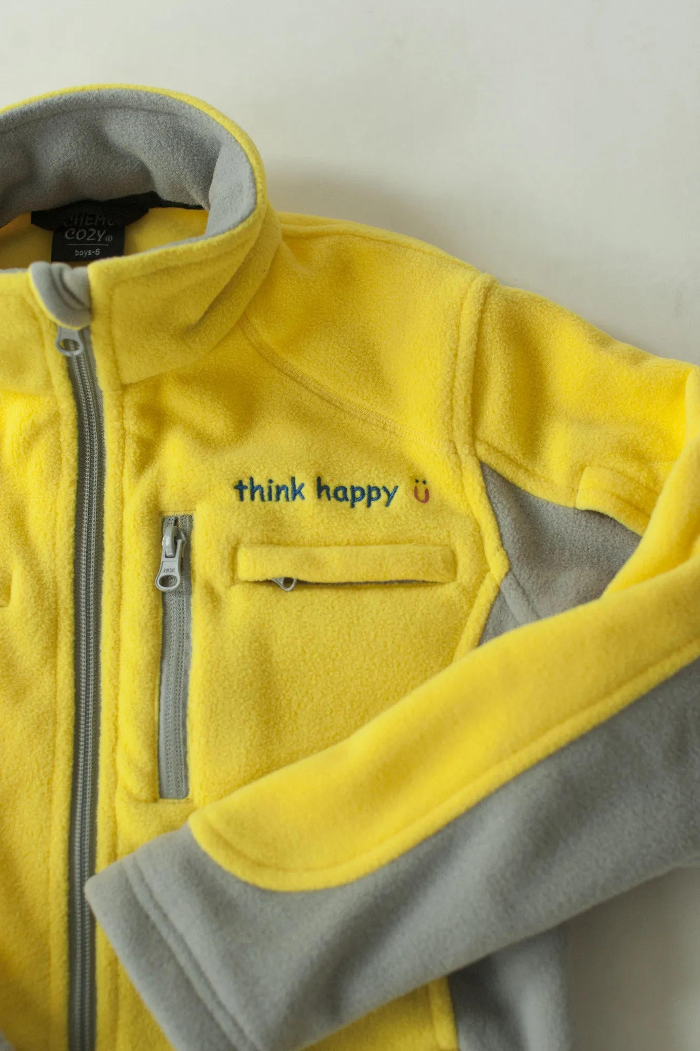 Girls' Fleece Jacket - Yellow