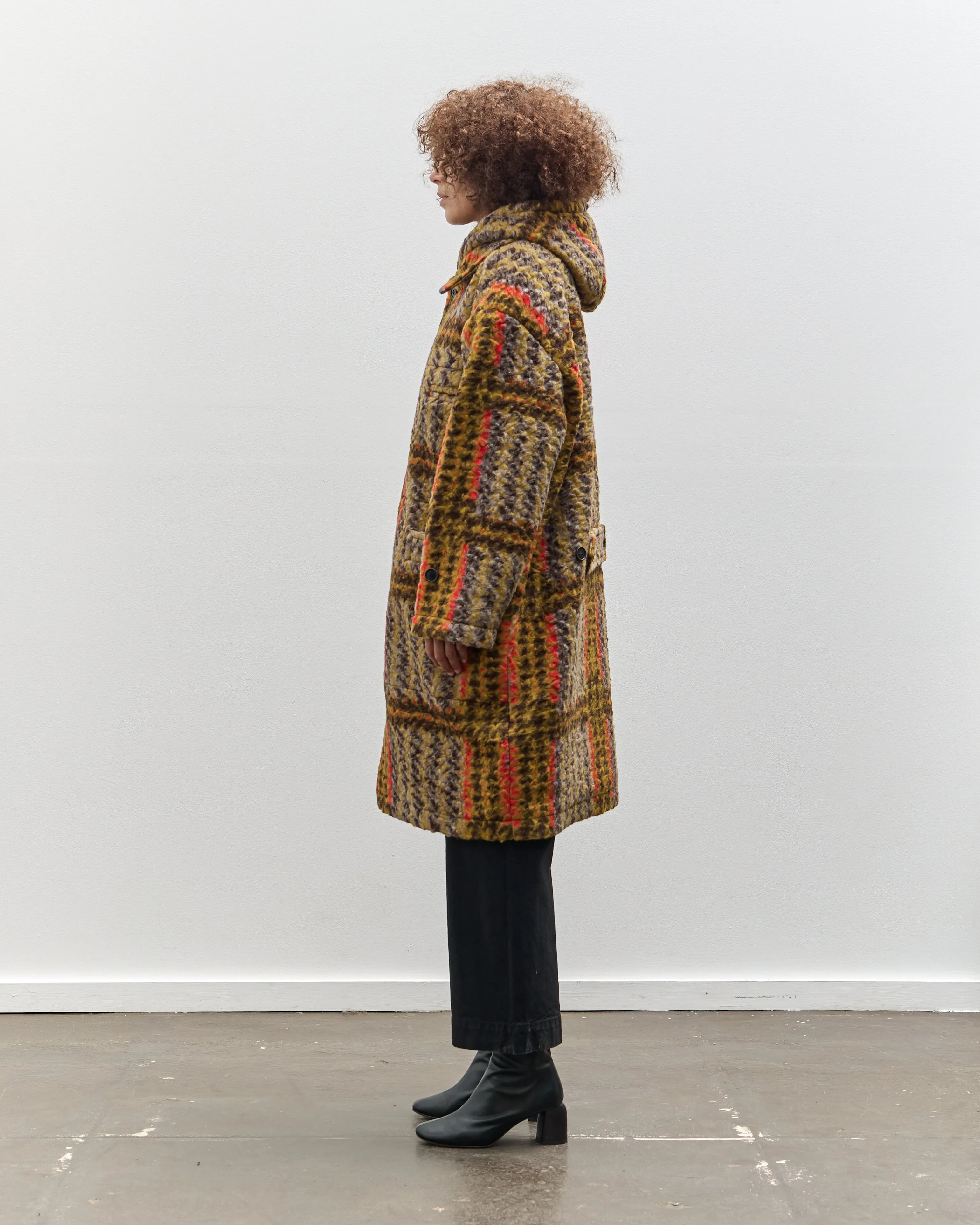 Henrik Vibskov Blackout Coat, Multicolored Checks