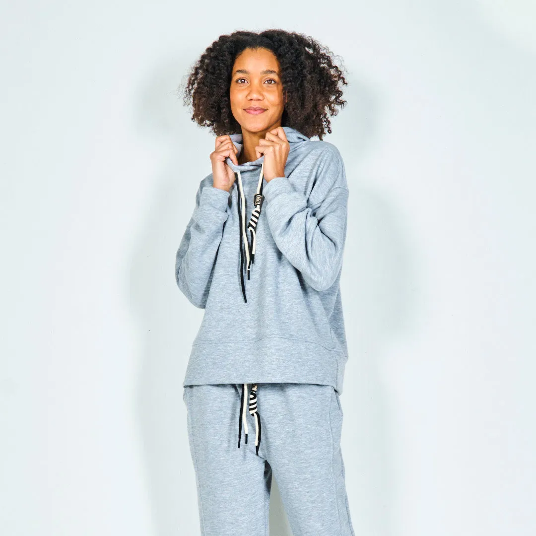 Hoodie sweatshirt and jogger set wholesale