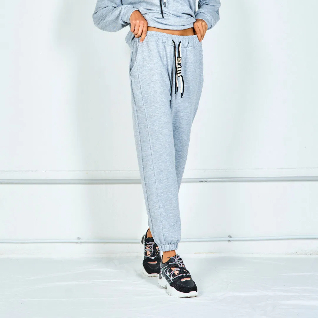 Hoodie sweatshirt and jogger set wholesale