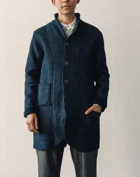 Kapital Tyrol Wool Nomad Jacket, Navy