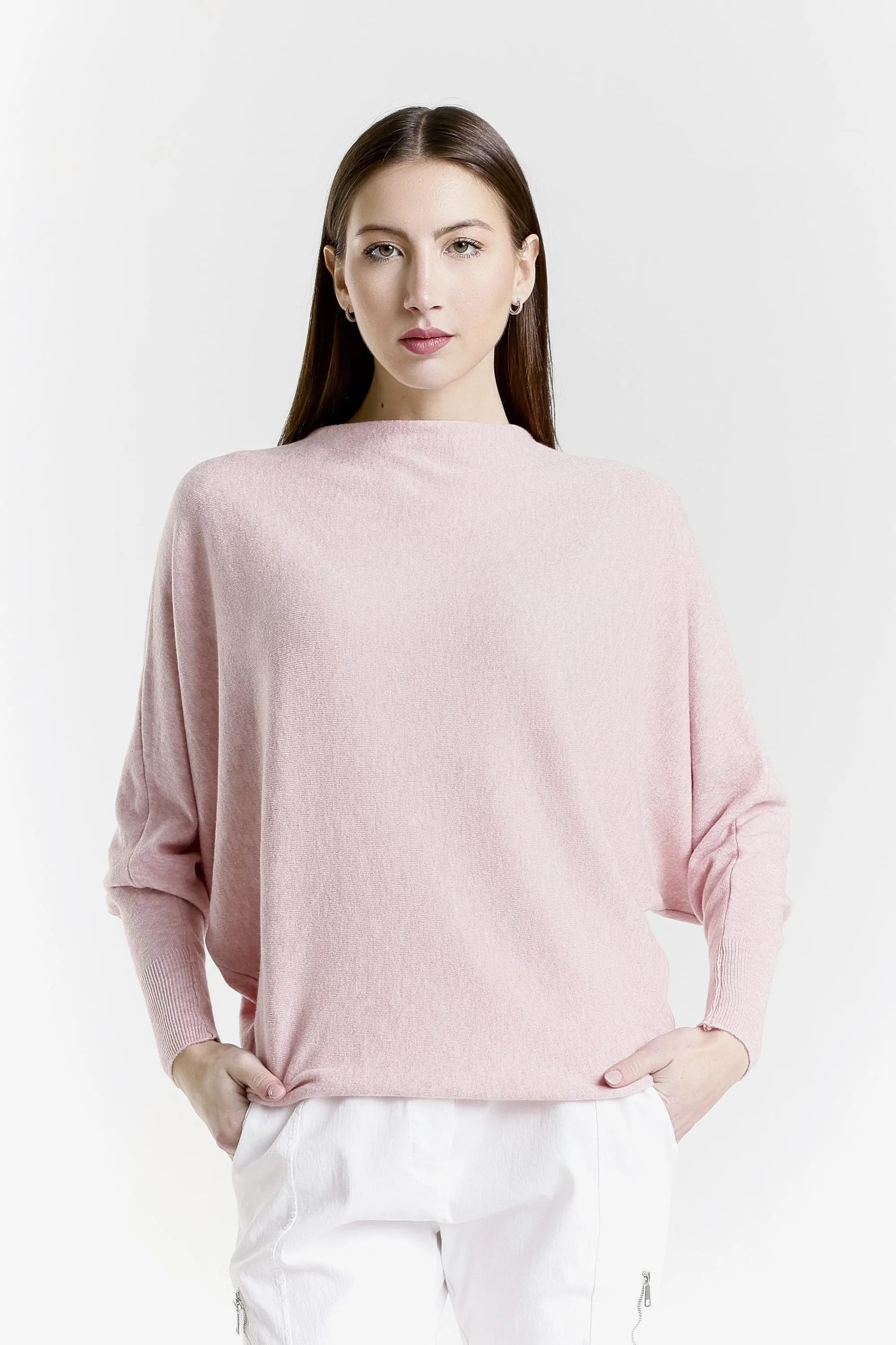 Mylah Seriously Soft Batwing Sweater (BLS413)