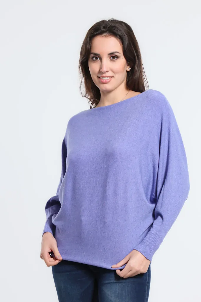 Mylah Seriously Soft Batwing Sweater (BLS413)