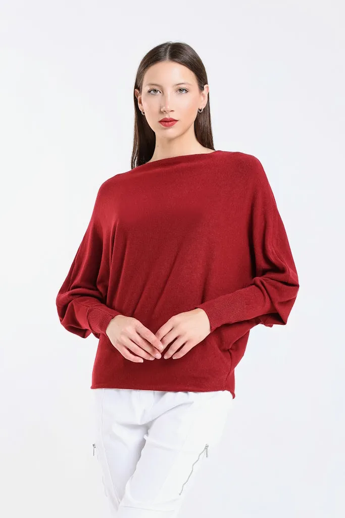 Mylah Seriously Soft Batwing Sweater (BLS413)