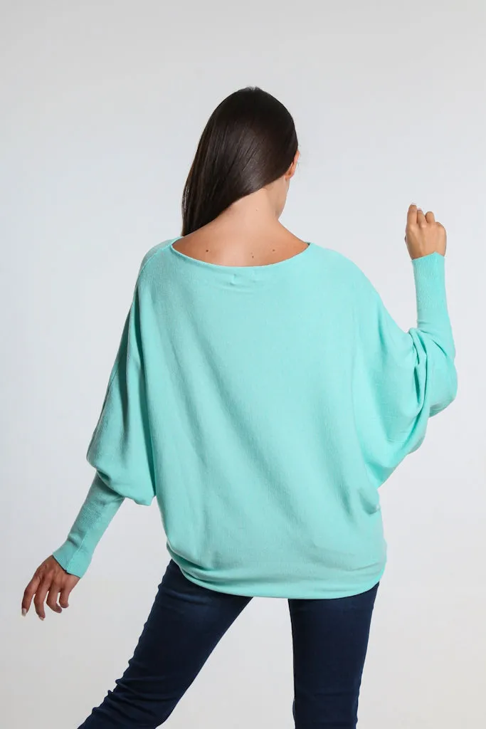 Mylah Seriously Soft Batwing Sweater (BLS413)