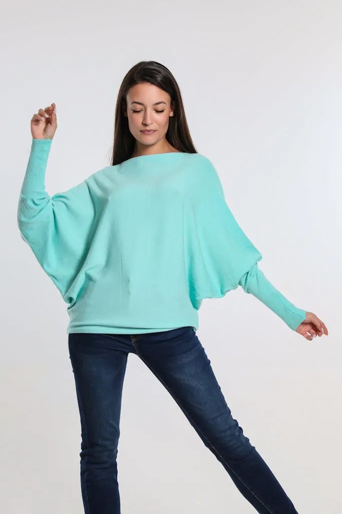 Mylah Seriously Soft Batwing Sweater (BLS413)