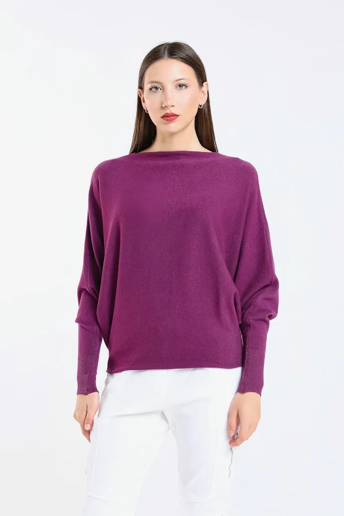 Mylah Seriously Soft Batwing Sweater (BLS413)