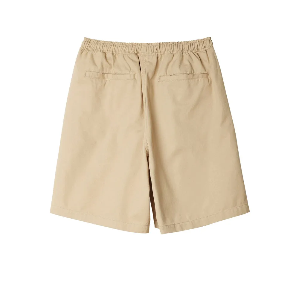 OBEY EASY RELAXED TWILL SHORT // IRISH CREAM