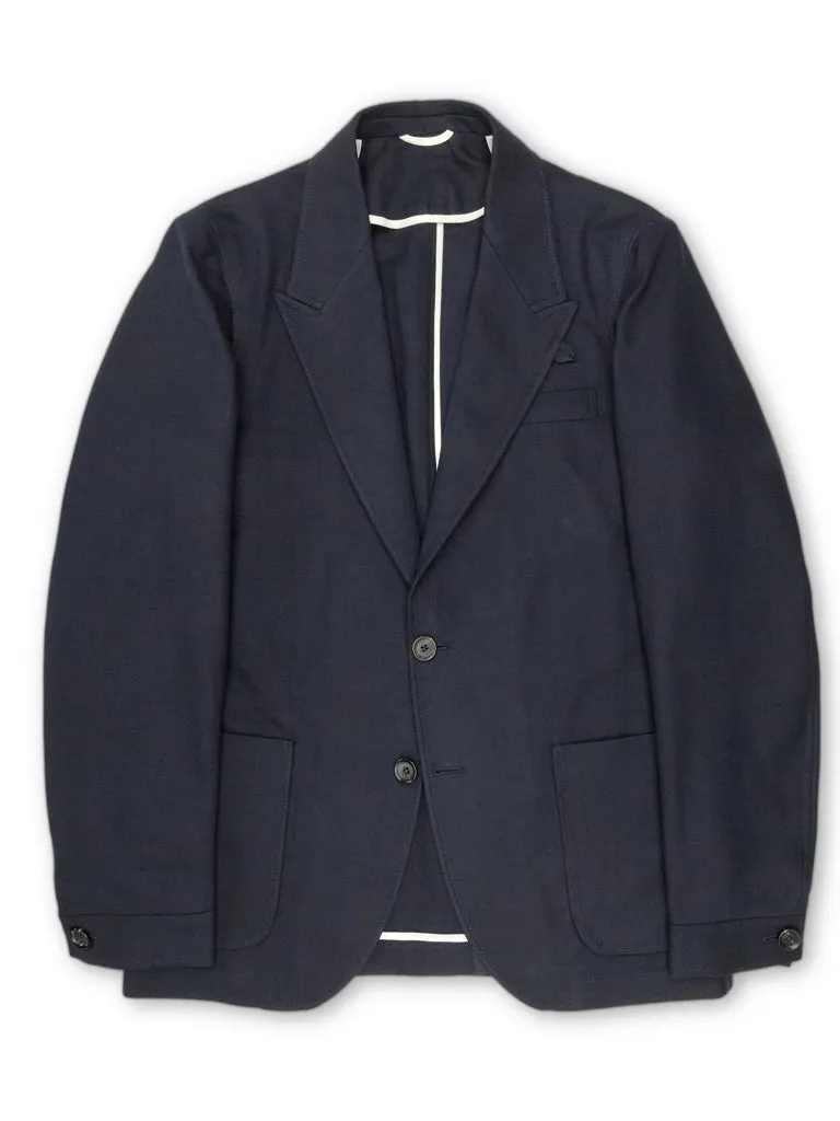 Oliver Spencer Finsbury Jacket in Stockbridge Navy