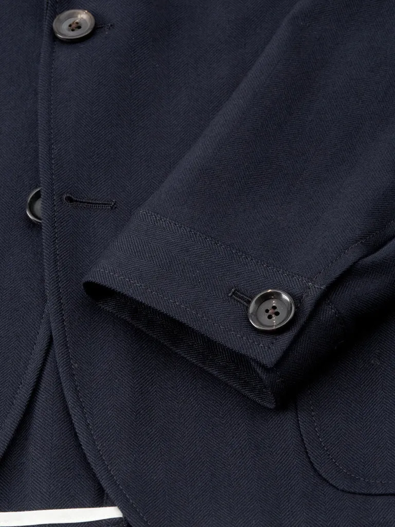 Oliver Spencer Finsbury Jacket in Stockbridge Navy