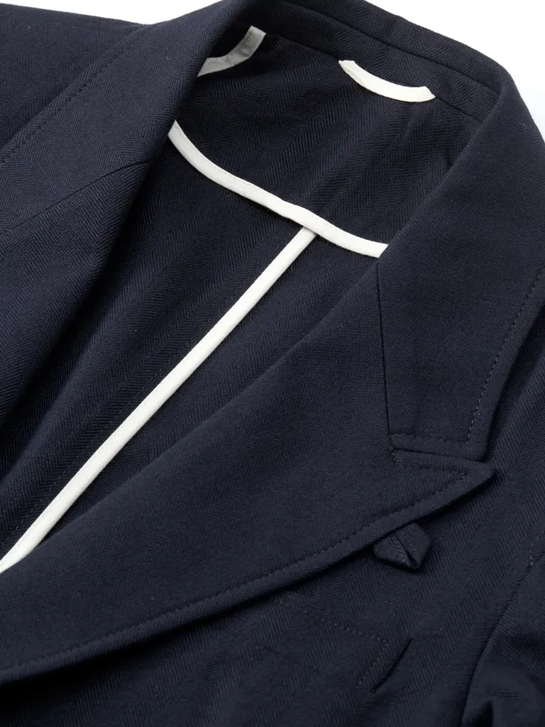 Oliver Spencer Finsbury Jacket in Stockbridge Navy