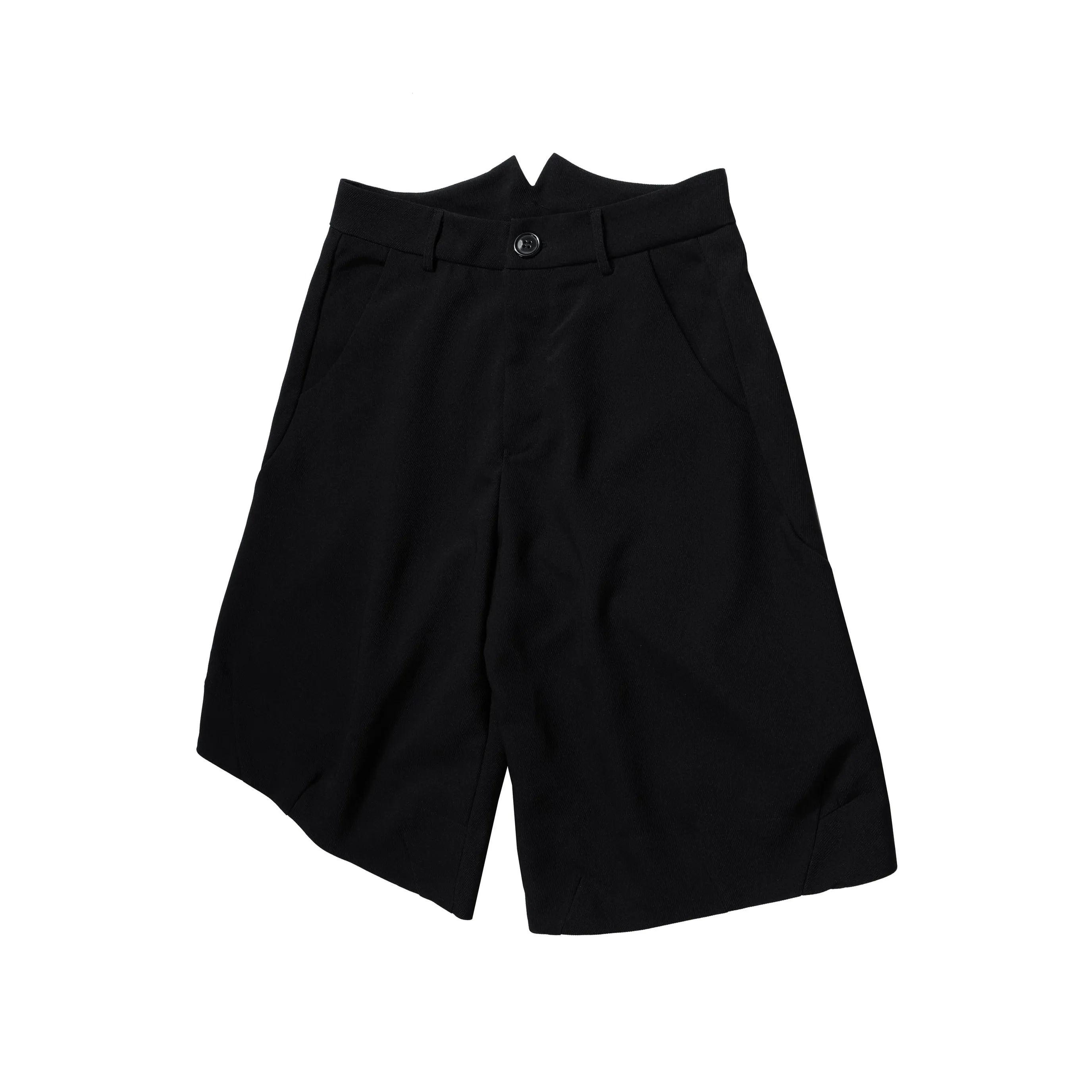 Onyx Wave Relaxed Shorts