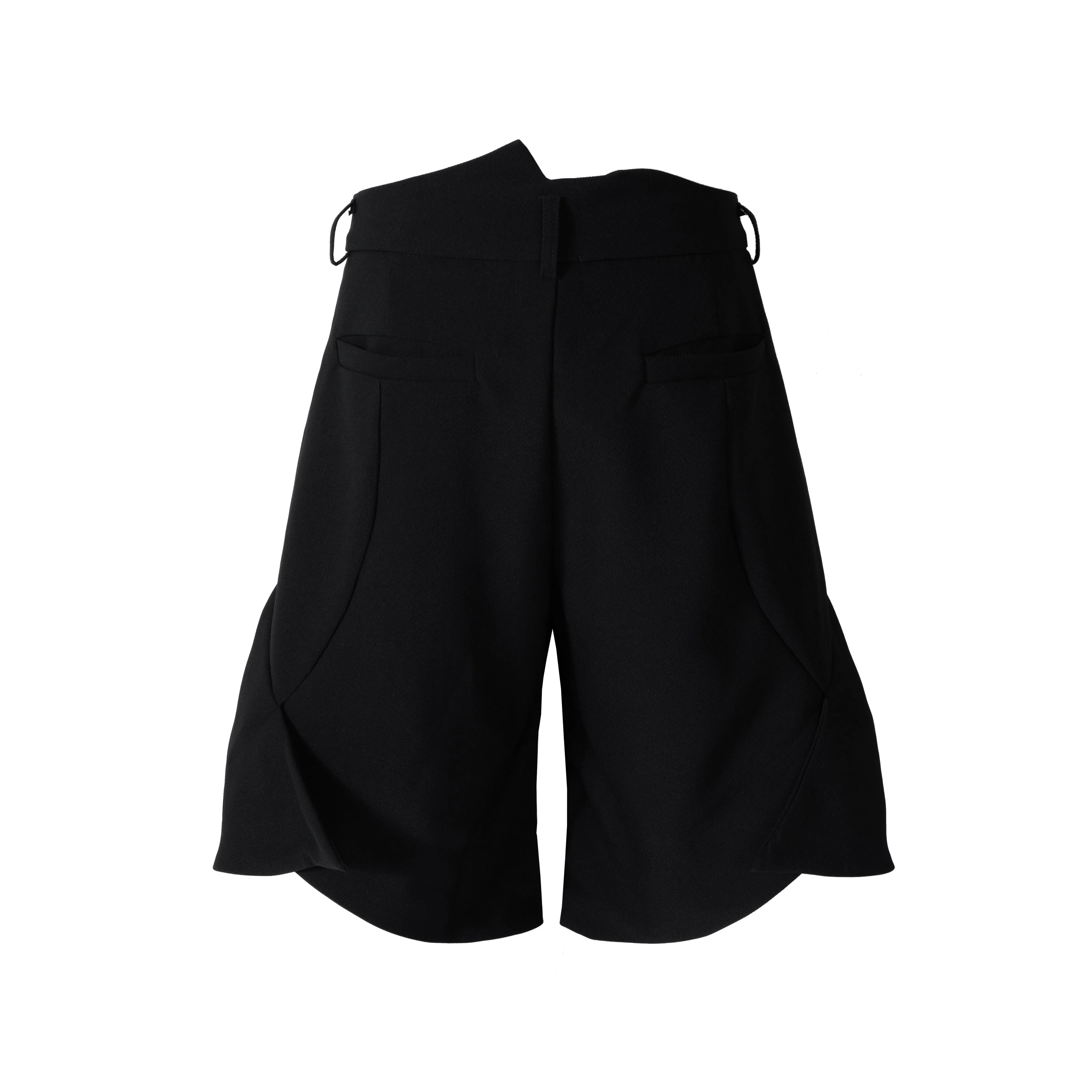 Onyx Wave Relaxed Shorts