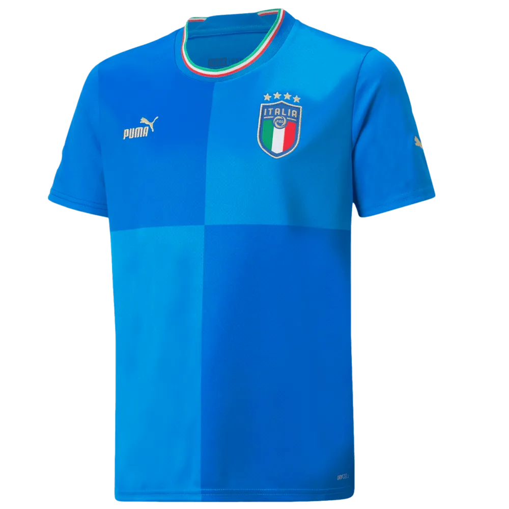 Puma Italy FIGC 2022 Youth Home Jersey