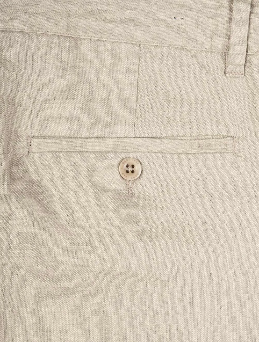 Relaxed Linen Shorts Concrete Beige