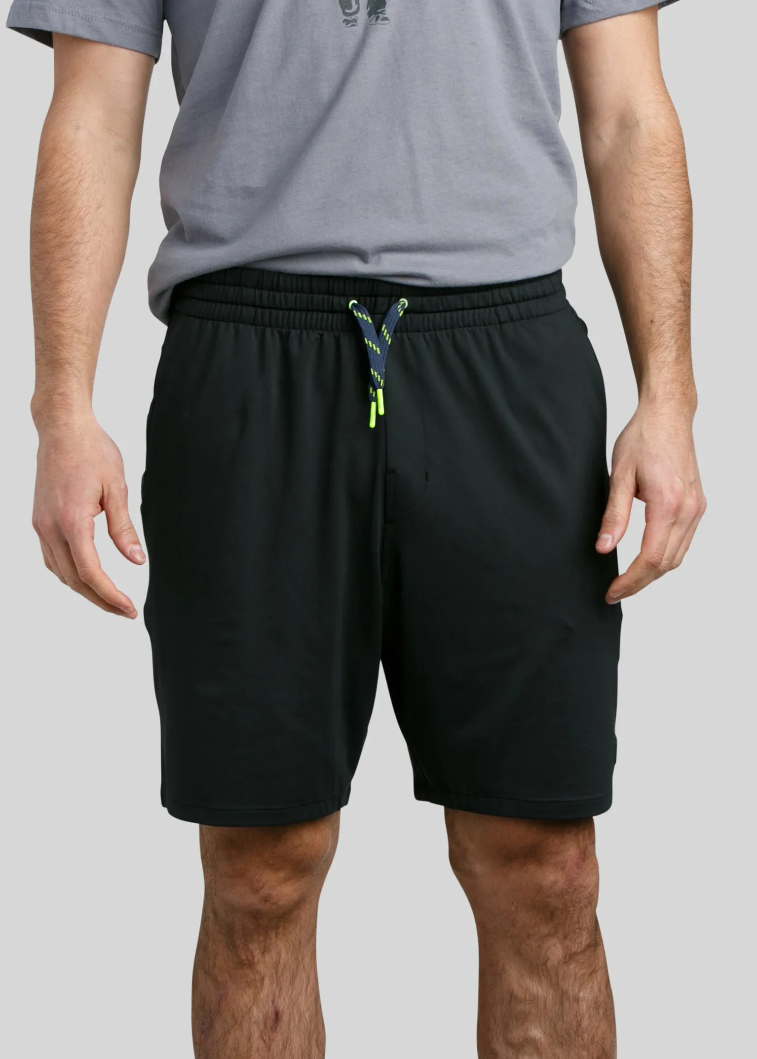 Relaxed Men's Lazy Boy Shorts | Black