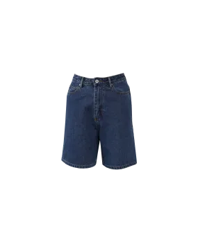 SOLAR RELAXED SHORT INDIGO