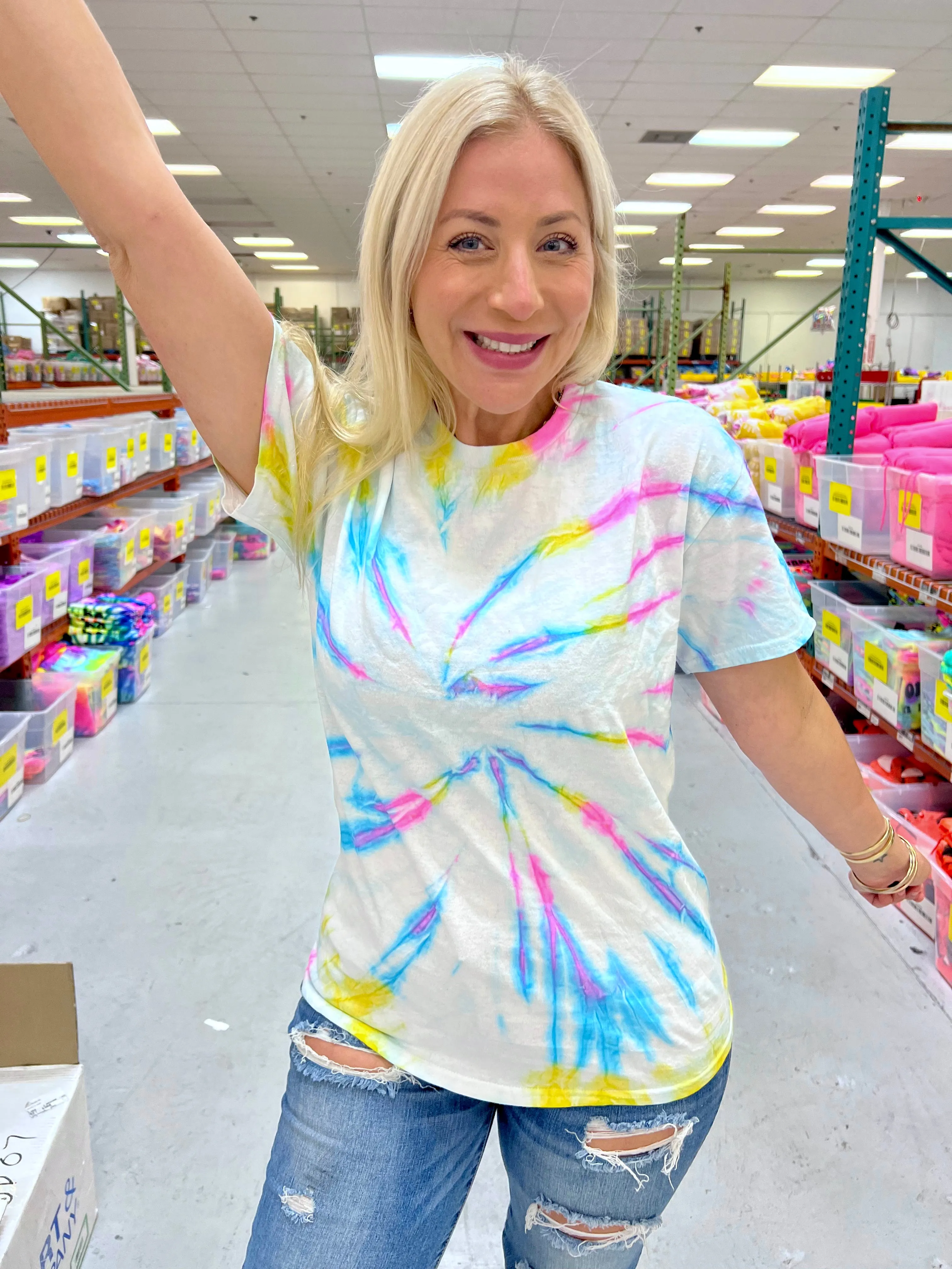 Sugar Swirl Tie-Dye Tee