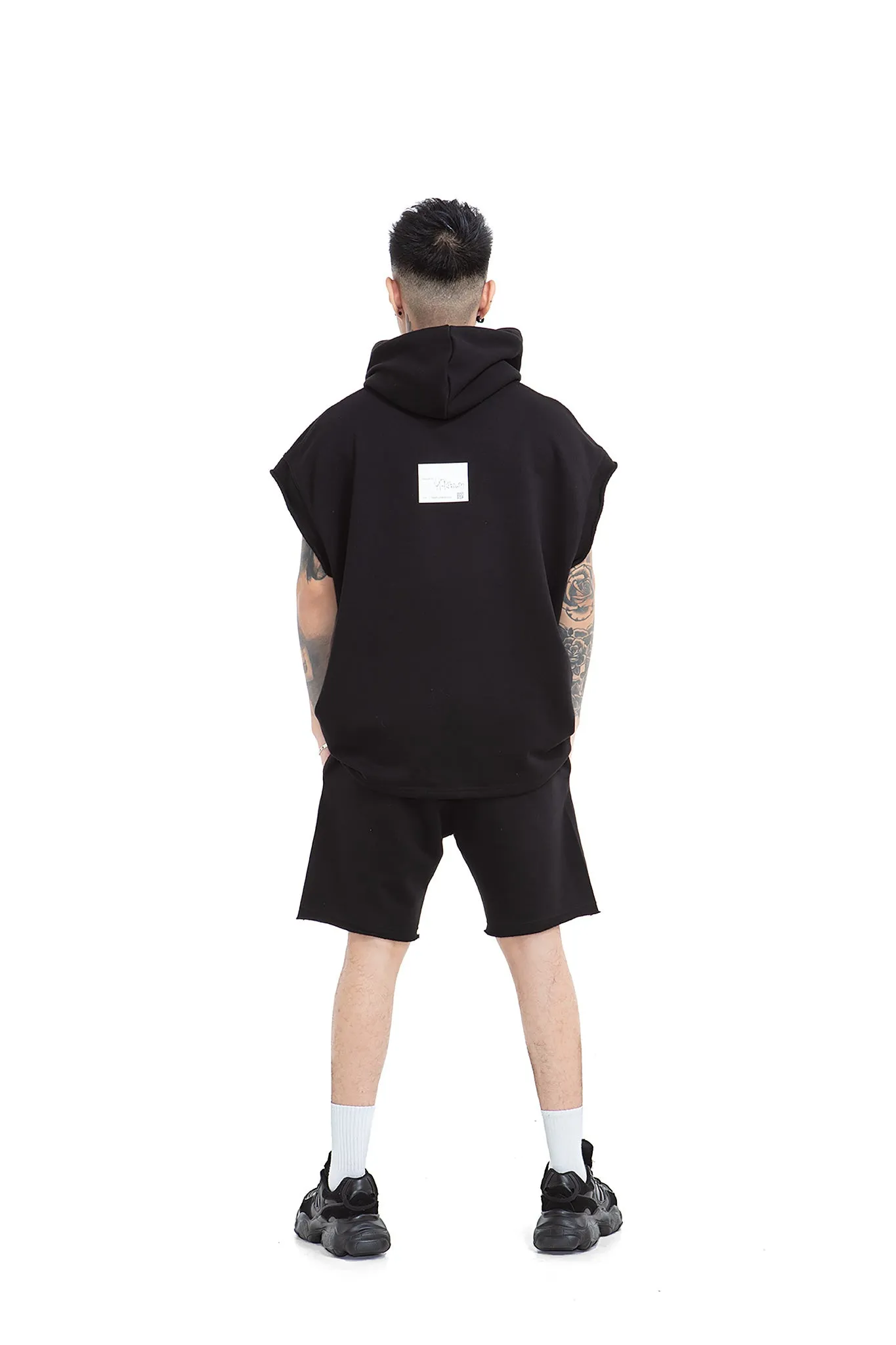 Techno Relaxed unisex shorts