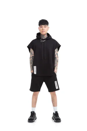 Techno Relaxed unisex shorts