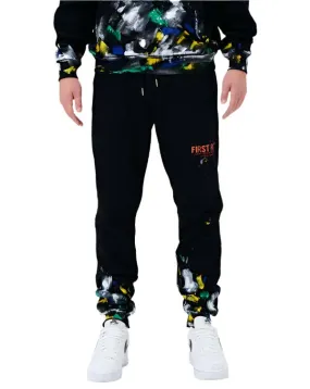 TEEK - Black Hand Paint jogger