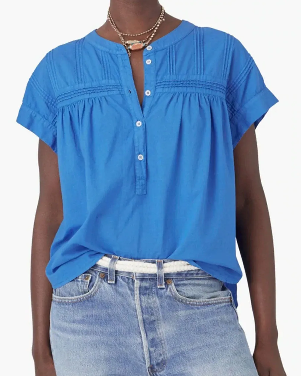 True Blue Audrey Top