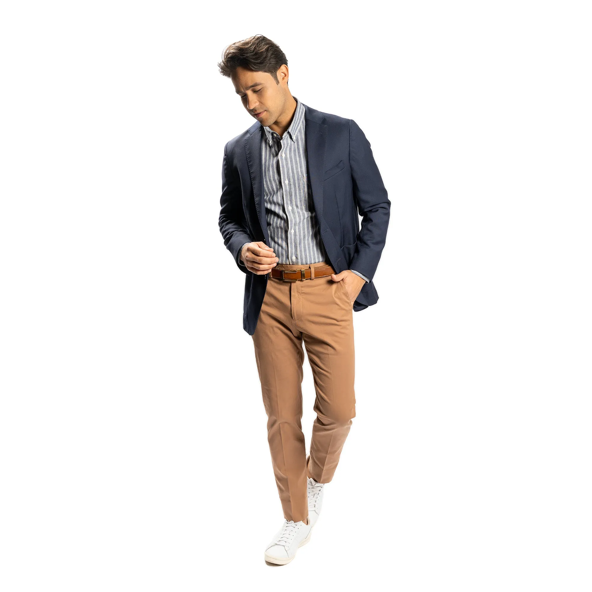 Unstructured Navy Jacket