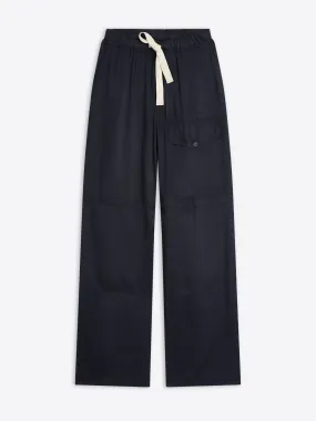 Viscose drawstring pants