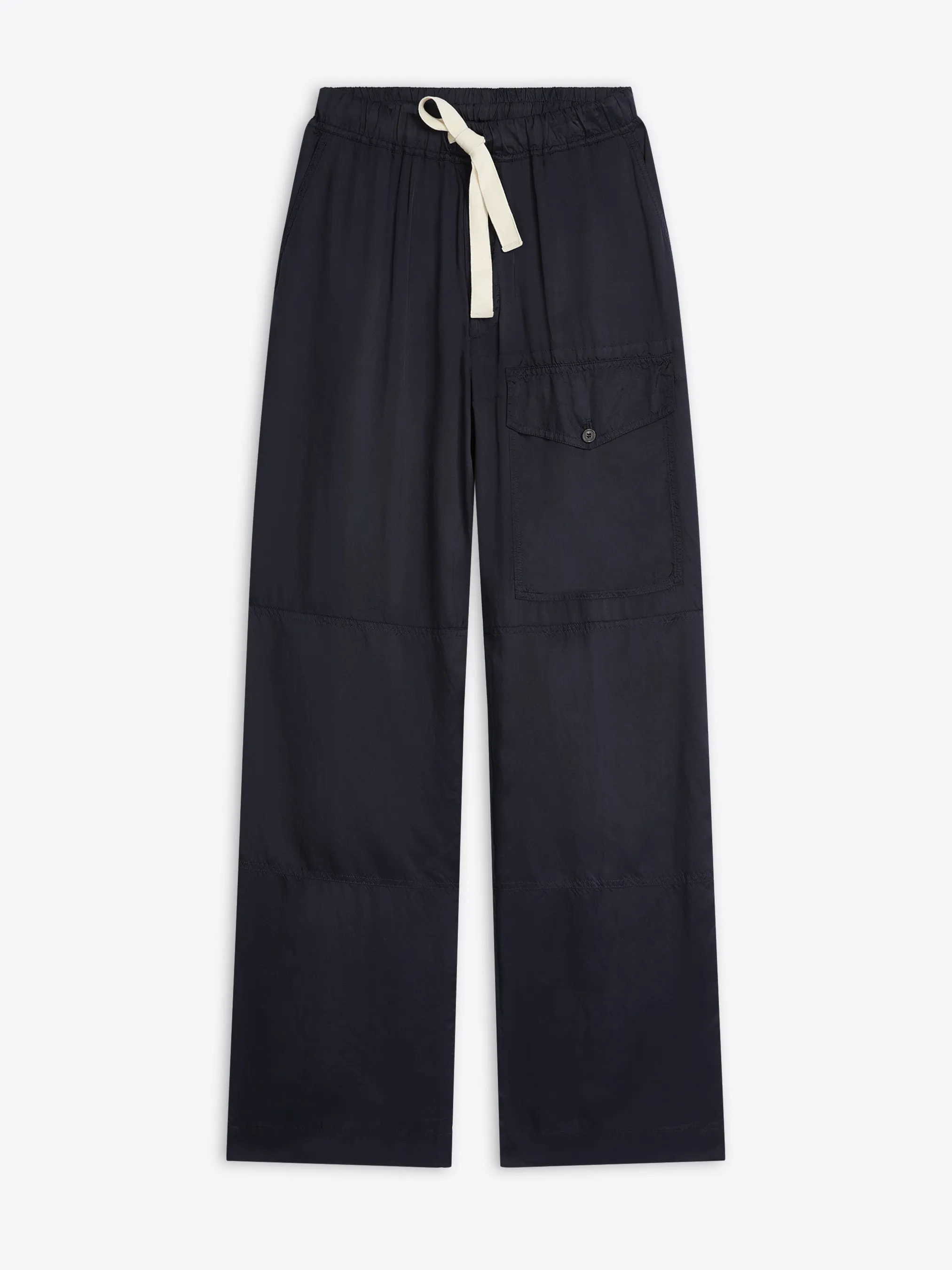 Viscose drawstring pants