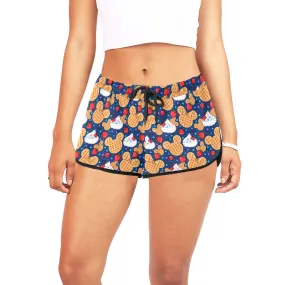 Waffles Women's Relaxed Shorts